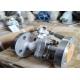 Size 80mm Floating Ball Valve Stainless Steel Material