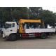 4x2 telescopic boom 8 ton truck mounted crane