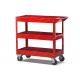 Steel Shop Rolling Mechanics Tool Cart Slide Locking Heavy Gauge 820*380*780 mm