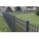 Bamboo Imitation Tubular Steel Fence Aluminium Wrought Iron Fence Panels