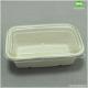 1250ml Biodegradable Unbleached Fiber Pulp Food Container With Lid Biodegradable Paper Pulp Food Packaging Box Container