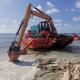 Three In One Crawler Amphibious Dredger Detachable for River Sand Dredging