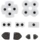Silicone Conductive Rubber Button Pad Keypads R1 R2 Compatibel For Ps5 Controller Game Pad Repair Replacement For Ps5