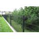 OD 4mm V Mesh Fencing.(Weld Mesh) Powder Coated Mesh fence 1m-2.4m Customized Width
