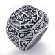 Tagor Jewelry Super Fashion 316L Stainless Steel Casting Ring PXR246
