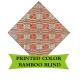 Round Woven Bamboo Roman Blinds Corrosion Resistant For Sukkot Tent Festival