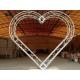 Pink / White Circular Wedding Truss Spigot Heart Shaped 4 - 6 parts