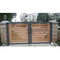 Aluminium Swing Wireless Bi Folding Gates For Bungalow With Remote Control