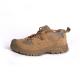 Comfortable Unisex Mesh Microfiber Leather Upper Rubber Material Brown Breathable Safety Shoes