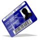 13.56mhz 1k Smart RFID Card 0.86mm With Thickness Hologram Background