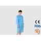 Light Weight Disposable Isolation Gowns PP Coated PE Material Eco Friendly