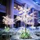 1.5m Height Artificial Pink Blossom Tree / Fake Cherry Flower Wedding Table Tree