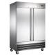 Fast Food Restaurant Commercial Upright Freezer , Commercial Stand Up Freezer
