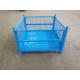 Transportation Collapsible Pallet Bins / Folding Pallet Container High Performance