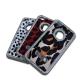 Crystal Rhinestone And Leopard Pattern Protective Case for iPhone4 / 4S