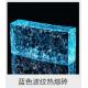 Clear Crystal Glass Block Design Wall Blister Decorative Hot Melt Paint Stained Glass