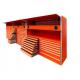 96 Workshop Garage Storage Heavy Duty Metal Tool Box with Wheels and Aluminum Handles