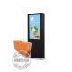 Bus Stop Android Advertising Outdoor Digital Signage Display With Camera