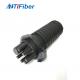 96 Core 4in 4out Fiber Optic Splice Closure Vertical Dome Type