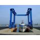 100t Boat Hoist Crane Clear Width 8.4m Clear Height 8.8m For Boat Lift