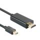 High Resolutions 4K 6.6Feet Mini Displayport To Hdmi Cable