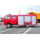 Fast Rescue 4x2 95HP Water Tank Fire Fighting Truck , Light Duty Fire Tender Vehicle
