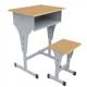 Safe Powder Coating Kids Writing Table And Chair , Reliable Boys / Girls Study Chair