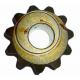 High Hardness Pinion Gear / Side Gear , Steel Automotive Gear Shaft