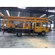 Isuzu Aerial Work Platform Truck Max Lifting Height 16 Meter Forward 620mm