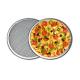 Durable 16 Inch Pizza Mesh Screen Metal Tray Seamless Aluminum Rim FDA