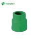 Hot and Cold Water Supply Plastic Pipe Fitting PPR Reducing Socket with High Pressure