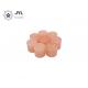 Glossy Pink Resin Cap For Perfume Bottle Recyclable Multipurpose