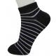 Stripe ankle socks