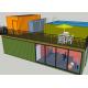 40gp Multifunctional Modular Shipping Container House Prefabricated Combined