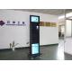 6 Lockers Advertising Coin Bill Operated Cell Phone Charging Station Kiosks APC-06A in Restaurants Shopping Mall