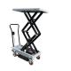 500kg Portable Scissor Lift Tables Double Scissor Mobile 1010mmx520mm