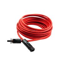 High Resistant DC Photovoltaic Solar Panel Extension Cable Wire 4mm 6mm 10 AWG