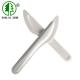Biodegradable Eco Friendly Bagasse Cutlery FDA White Disposable Safety Knife