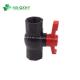 Glue Connection Form Industry Pn16 PVC Ball Valve Octagonal Valves for Water Supply