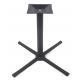 Black Bistro Table Base Cast Iron Material Coffee Table Legs For Home Furniture