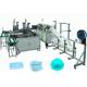 8KW Non Woven Face Mask Making Machine Semi Automatic Low Scrap Rate Easy Operation
