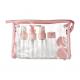 Empty Plastic Bottles and Jars Travel Set for Personal Care PET Material Acceptable Logo