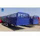 TITAN 3 axle 40 ton fence poultry transport semi truck trailer