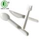 7in Organic Sugarcane Bagasse Cutlery Fiber Biodegradable Cutlery Set