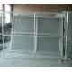No dig temporary chain link fence tubing 1½(38mm) 16ga/1.6mm thickness 8ft x 14ft mesh aperture 2½x2½ (63mmx63mm)12ga