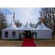 Waterproof Frame Aluminum Alloy Marquee Pagoda Tent For Outdoor Trade Show Event