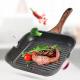 Wholesale Hot Selling Cooking Kitchen Cookware Aluminum Steak Pan Non-stick Skillet Grill Pan Induction Frying Pan