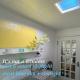 UV Free LED Faux Skylight Panels Artificial Daylight Circadian Rhythm Blue Sky Therapy