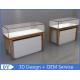 Modern Luxury MDF Stainless Steel Jewellery Counters For Shop
