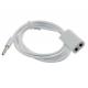 3.5mm Male To 2x3.5mm Female Audio Splitter Adapter Cable For Earphone